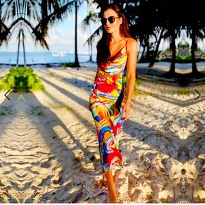 Cayman Beach Dress by Cosel Studio- brand new never worn - silk touch fabric